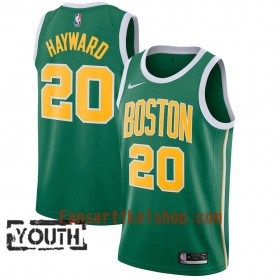 Boston Celtics Trikot Gordon Hayward 20 2018-19 Nike Grün Swingman - Kinder